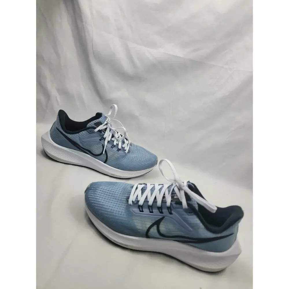 Nike Air Zoom Pegasus 39 Ashen Slate DH4071-401 Blue White Mesh Shoes Mens 7.5